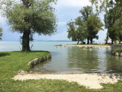 Balatonszárszó zentraler Strand Balatonszárszó